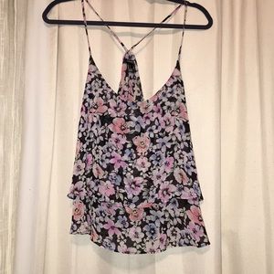 Floral tank top